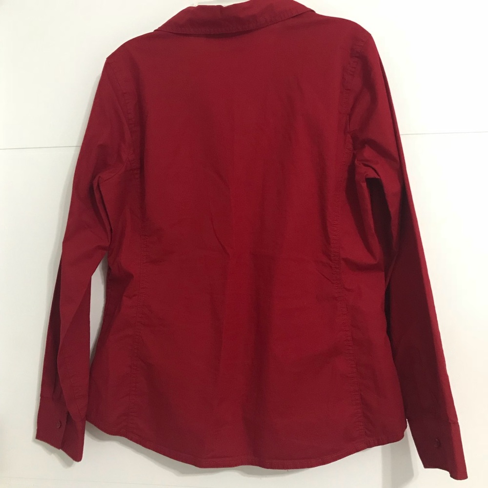 Red button down shirt - Picture 3 of 3